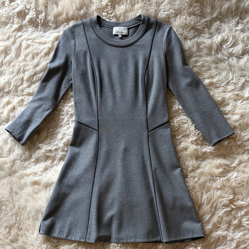 3.1 Phillip Lim Charcoal Kids Dress